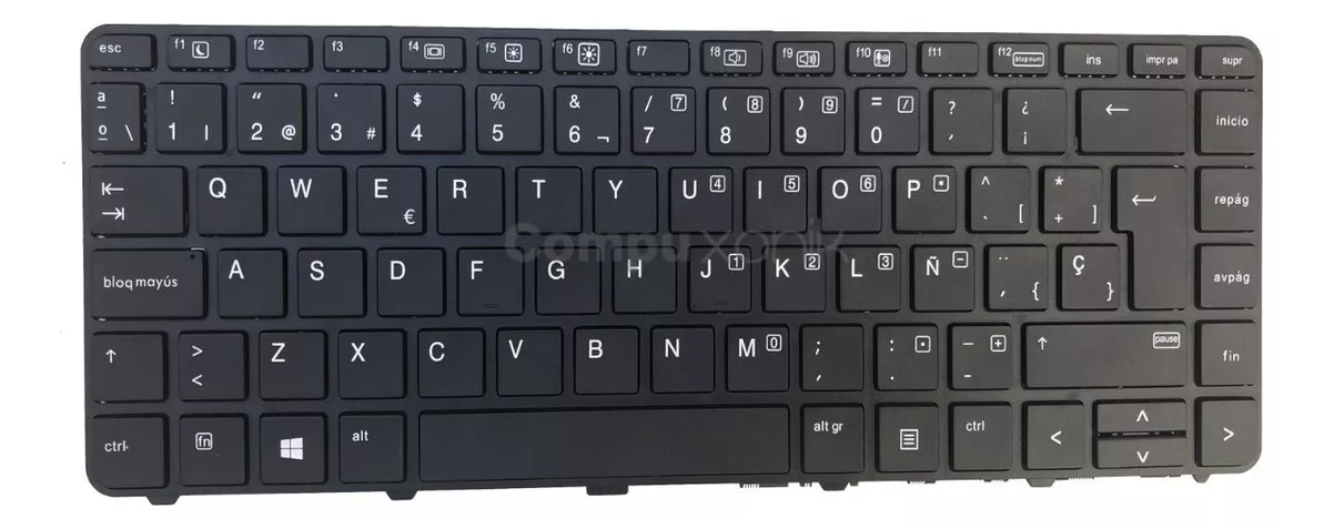 Tercera imagen para búsqueda de teclado hp probook 440 g3