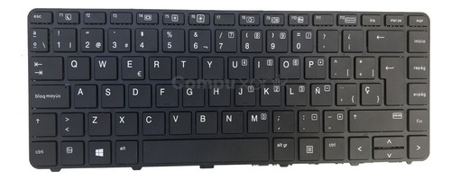 Teclado Hp Probook 440 G3 430 G3 445 G3 440 G4 430 G4 Esp Color Negro