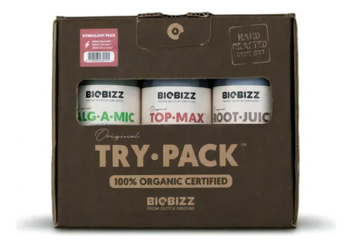 Trypack Stimulant Biobizz ALG Mic ,top Max, Root Juice 250ml