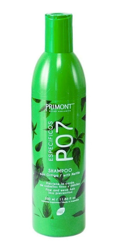 Shampoo Anti Caída Primont P07 Con Ortiga De 350ml