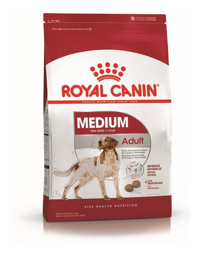 Royal Canin Medium Adult 15 Kg Razas Medianas Adultos