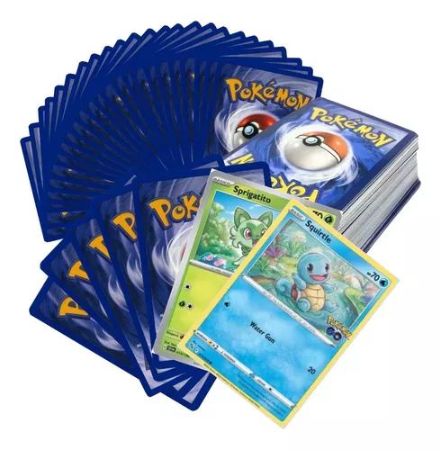 50 cartas Pokémon sem repetir + 2 carta ULTRA RARAS surpresa