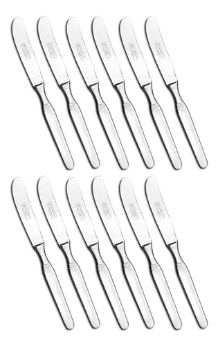 comprar Cuchillo De Mesa Acero Inoxidable 18\u002F10 Gamuza Varina X 12