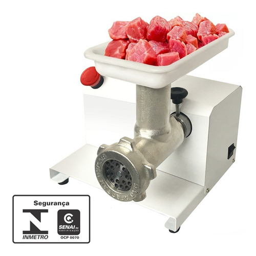 Imagem 2 de 6 de Moedor De Carne E Máquina De Fazer Linguiça + Forte Potente