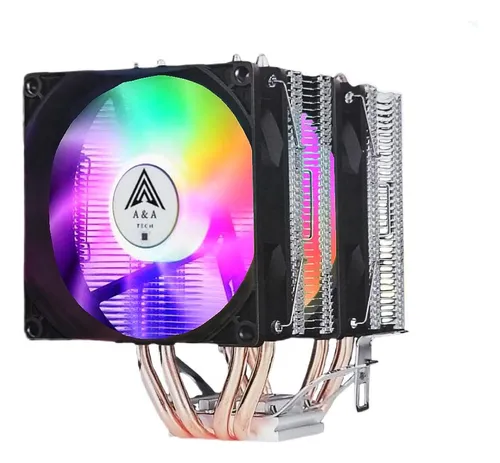 comprar Air Cooler Rgb 4 Heatpipes 2 Fans Argb A&a Tech + Nf
