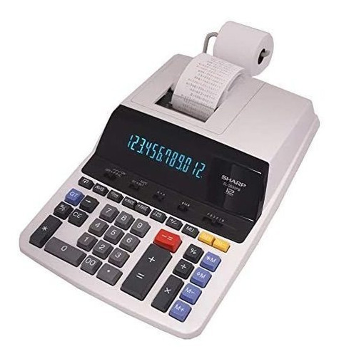 Calculadora De Impresión Sharp El2630piii 12 Dígitos -blanco