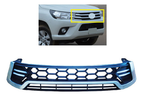 Mascara Gris Led Para Toyota Hilux Revo 2016-2020