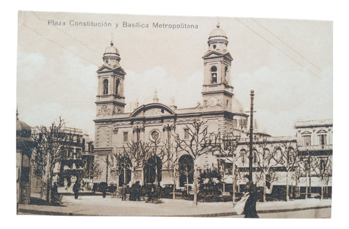 Uruguay Montevideo Plaz Constitución Basílica Metropolitana 