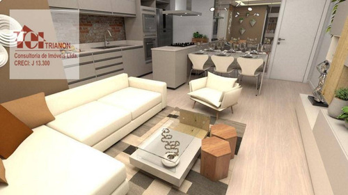 Imagem 5 de 17 de Apartamento Com 2 Dormitórios À Venda, 83 M² Por R$ 504.293,00 - Jardim Bela Vista - Santo André/sp - Ap2677