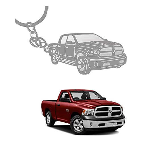 Llavero Personalizado Dodge Ram 1500, Accesorios Llaver...