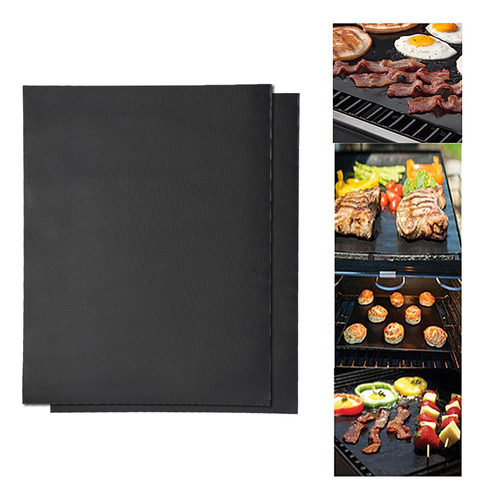 2 Unids Antiadherente Barbacoas Parrilla Asado Esterillas