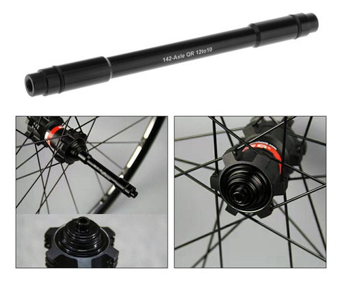 Adaptador Qr De 12mm A 10mm A Través Del Eje 142 Mm