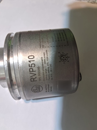 Sensor Encóder Incremental Con Eje Macizo Y Pantalla Rvp510 (Usado)