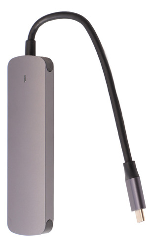 Adaptador Multiport Usb C Carga De 100w Pd Usb 3.0 Admite