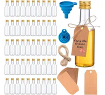 Comprar 60 Pcs Mini Botellas De Licor, 1.7oz Mini Botellas Vacías