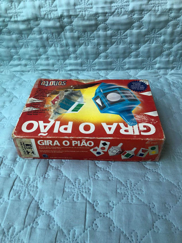 Jogo Gira O Piao Sonata Anos 90 Completo Raro Nunca Jogado (Usado)
