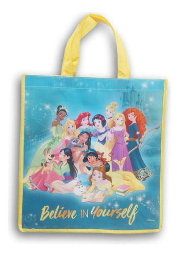 Llp Bolsa De Mano Reutilizable Princess Con Bella Jazmin Mul