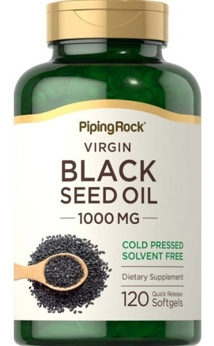 Black Seed Oil 1000mg 120 Caps - g a $148