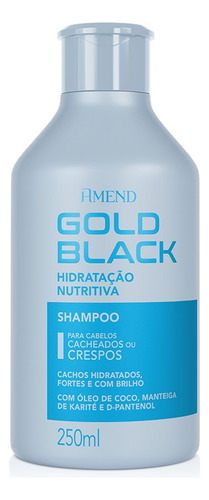 Amend Gold Black Hidratação Nutritiva Shampoo 250 Ml