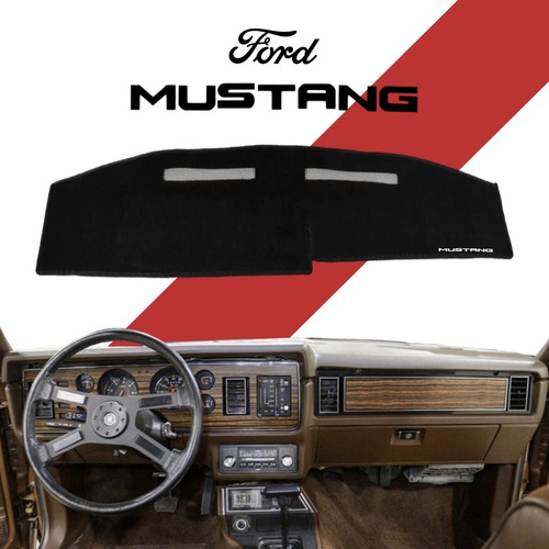 Cubretablero Bordado Ford Mustang 1984