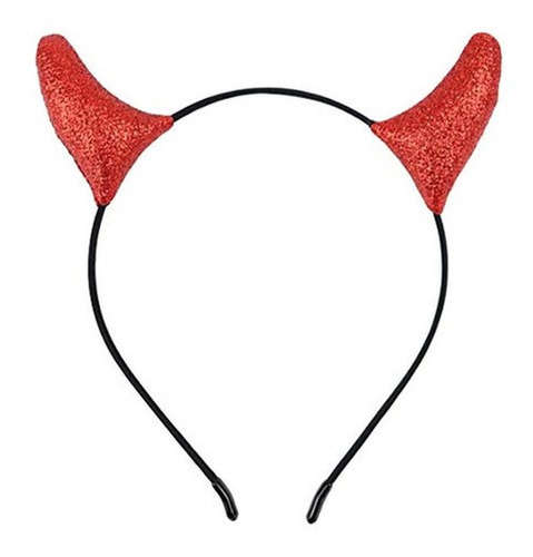 Bonnie Z. Leonardo Devil Horns - Diadema Con Purpurina