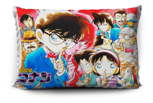 Imagen 2 de 5 de Funda De Almohada Detective Conan 70x45cm Vudú Love
