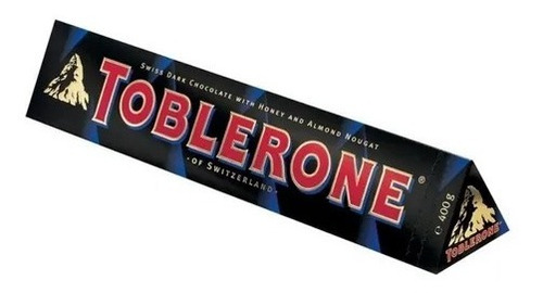 Chocolate Toblerone Dark  Barra 360 Gr Importado Suizo