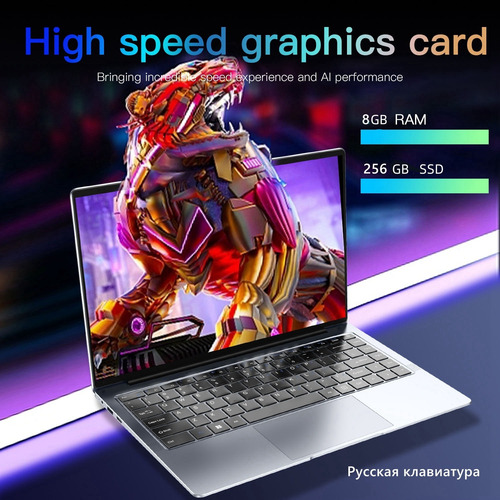 Vove Computadora Portátil Notebook 14,1 Pulgadas Windows11 Plateado