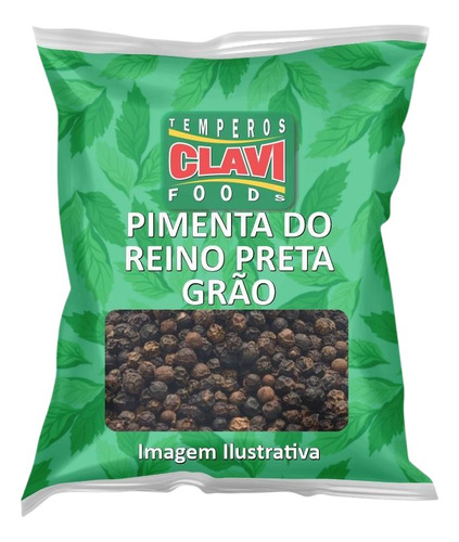 Pimenta Do Reino Preta Grão 10kg - Clavi Temperos E Foods