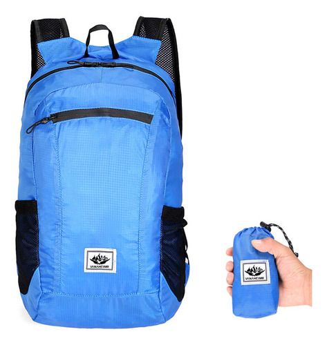 Mochila Plegable Ultraligera De 20 Litros For Hombres Y Muje