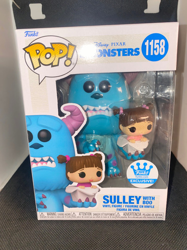 Funko Pop Sulley With Boo Los Monstruos Disney Monsters Mike