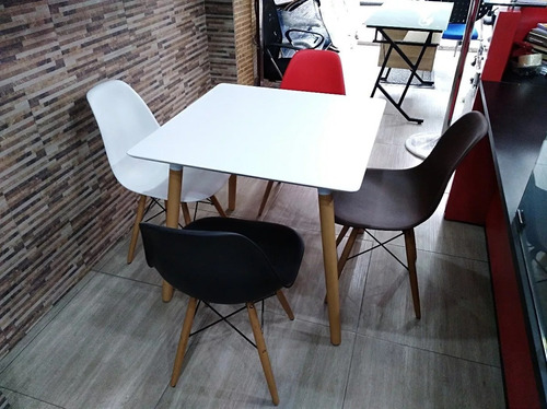 Mesa Comedor Minimalista 4 Puestos