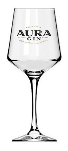 Aura Gin 700ml + 2x Copa Brunello Gin Tonic Aura Gin 490ml