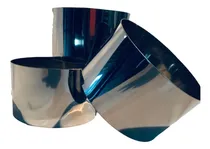 Comprar Pack X 24 Molde Aro Cintura, Redondos N 10 X 5 Cm Alto Acero