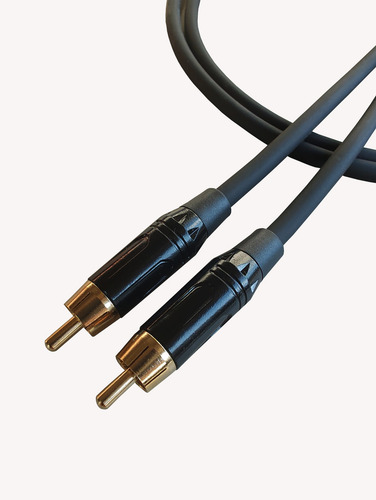 Cabo De Subwoofer Rca 2 Metros Blindado Imume À Ruídos Namps