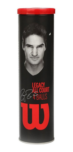 Pelotas De Tenis Wilson Roger Federer Legacy 4 Ball // Bamo