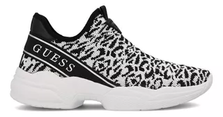 Tenis Guess Para Mujer Con Diseño Animal Print Sin Agujetas