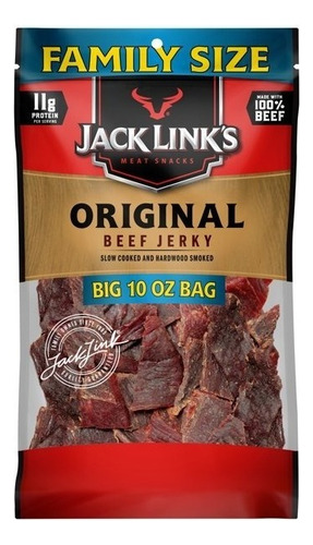 Jack Links Original Beff Jerky Importado 283g 2 Pack
