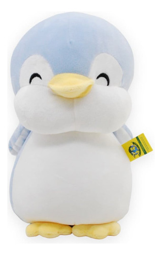 Peluche Pingüino Nevado Azul Grande 