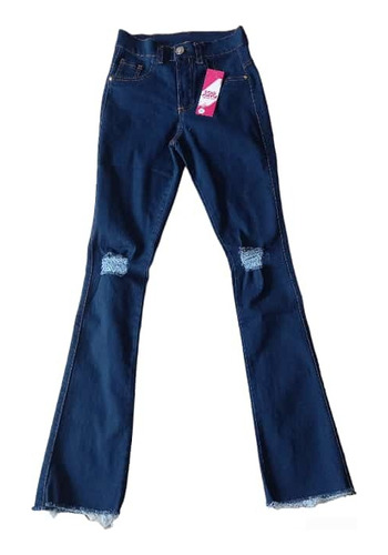 Pantalon Jean Spandex Dama Eco Azul Oxford | El As [2502]