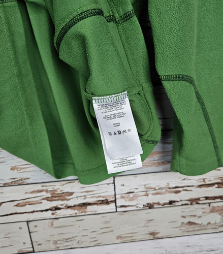 Fleece Columbia Gola Alta Tecido Leve Verde Masculina (Usado)