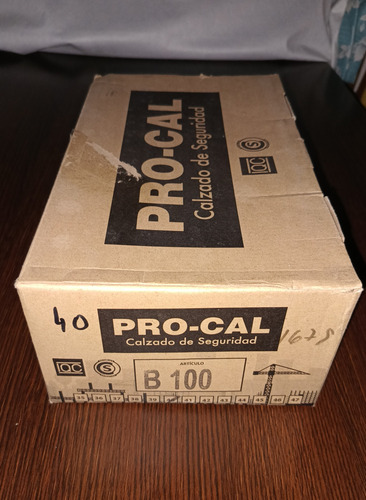 Calzado De Seguridad Laboral Pro-cal (Usado)