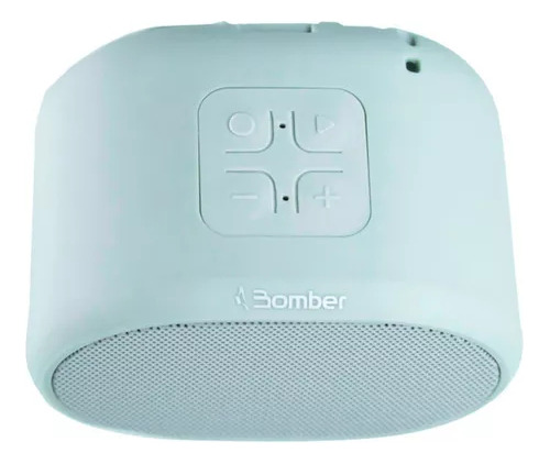 Caixa De Som  Bluetooth Portátil Bomber Mybomber 2 Silver