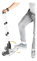 Comprar Carro Carrito Mano De Carga Plegable Aluminio 80kg - 39x63cm