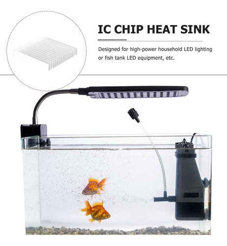 Diodo Ic Ic De Aluminio Con Disipador De Calor, Luz Led, Lám