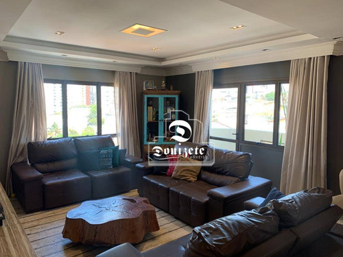 Cobertura Com 4 Dormitórios À Venda, 370 M² Por R$ 2.750.000,10 - Vila Bastos - Santo André/sp - Co11700