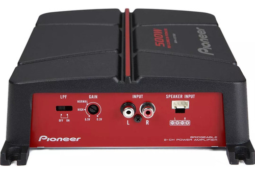 Amplificador Fuente De Poder Pioneer 2 Ch Clase A/b 500w