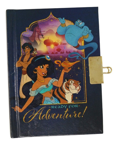 Disney Princess Jasmine Y Aladdin Mini Diario Para Niños