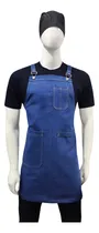 Comprar Mandil Denim Cruzado De Cocina Para Chef Gastronomia Jean