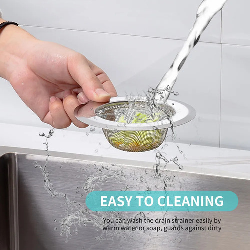 Xu Ff Colador De Fregadero De Cocina De Acero Inoxidable Con